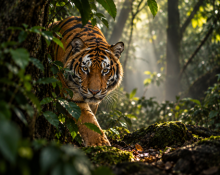 Tiger in Jungle